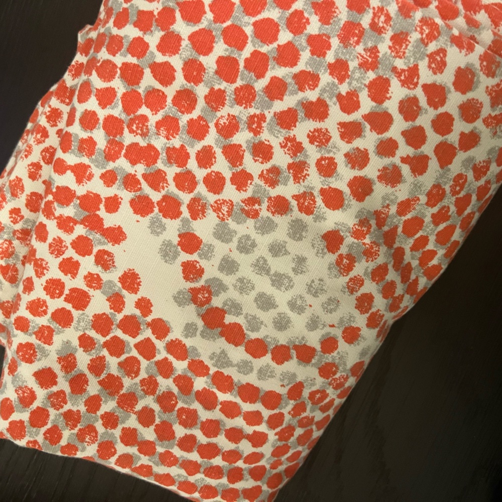 COPY - Threshold - Orange Polka Dot Patterned Curtains
